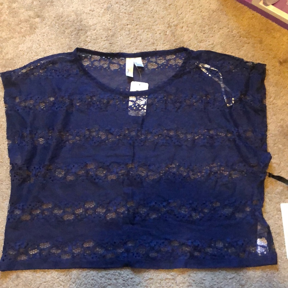 Forever 21 Lace Crop Top